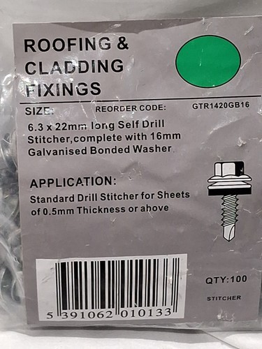 22mm self drill - 22mm,