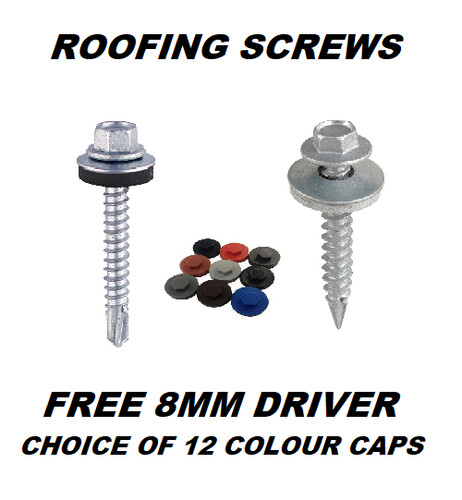 Roofing screws for wood - for, or