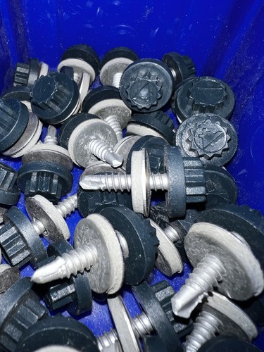 Nylon head hex roofing and - head, bi-hex