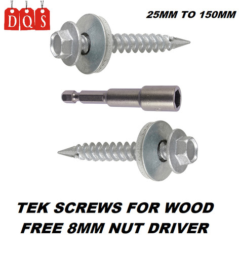 Self drilling wood - drilling, tek