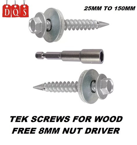 Self drilling wood - tek, screws